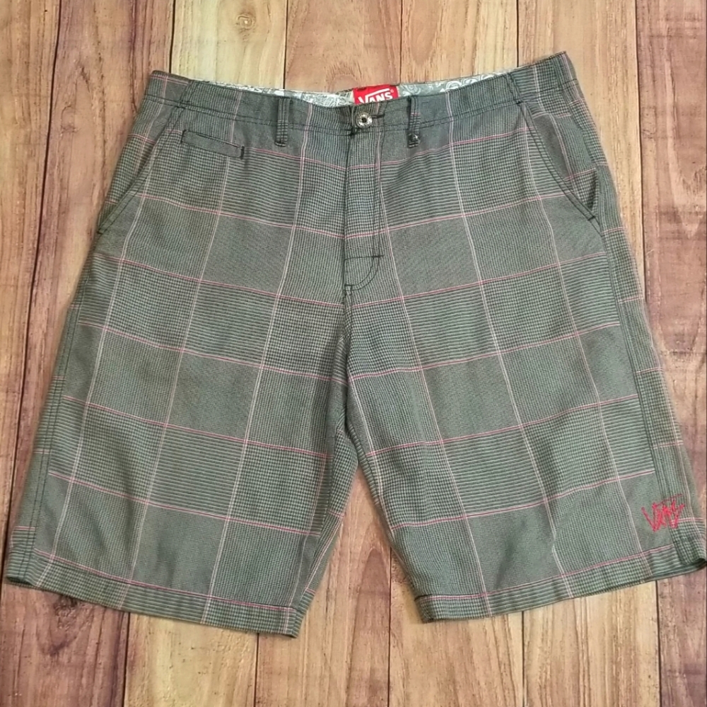 VTG Vans Plaid Men's Shorts Size 36